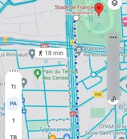 Superbe T2, Paris, Stade De France, Wifi, Parking Saint-Denis  Exterior photo